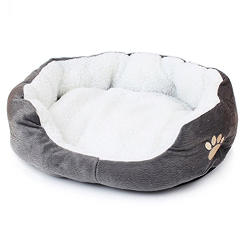 pengyu Pet Supplies Puppy Hund Katze Cozy Warm Bett Weich Plüsch Kissen Nest Matte Pad von Pengyu