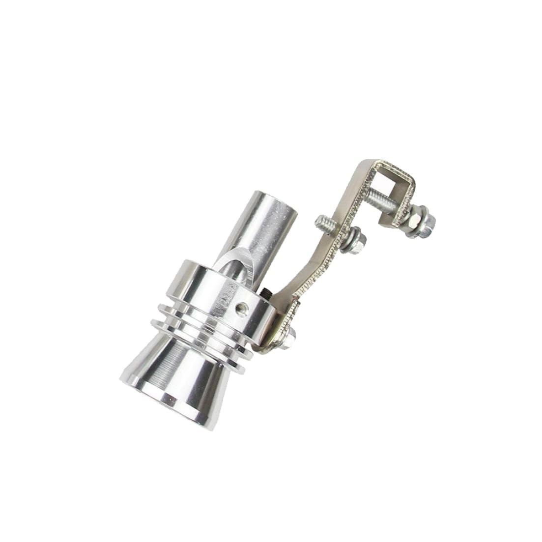 Abgaspfeife, Auspuffrohr Turbo Sound Pfeife, universeller Aluminiumlegierung Turbo Sounder Maker, übergroßer Roar Simulator Car Sound automatisch laut Pfeife für alle Fahrzeuge Modelle Silber Abgaspfeife, Auspuffrohr Turbo Sound Pfeife, universeller Aluminiumlegierung Turbo Sounder Maker, übergroßer Roar Simulator Car Sound automatisch laut Pfeife für alle Fahrzeuge Modelle Silber von Peosaard