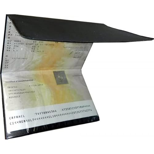 Peraline Schutzhülle aus PVC, für Kreditkarten, Grau von Peraline