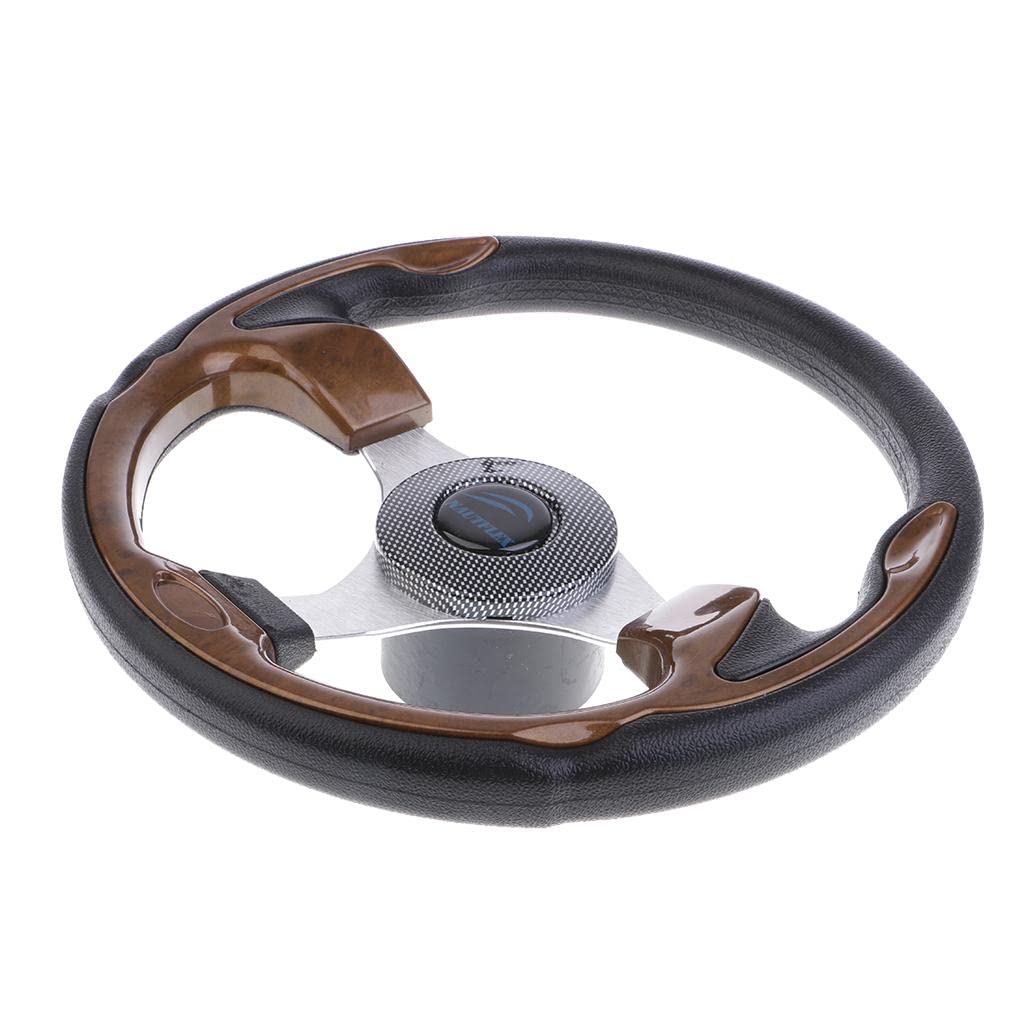 Perfeclan 320mm wellenshop Steuerrad Bootslenkrad mit Universalkonus Zentralnabe Marine Boot Lenkrad Perfeclan 320mm wellenshop Steuerrad Bootslenkrad mit Universalkonus Zentralnabe Marine Boot Lenkrad von Perfeclan