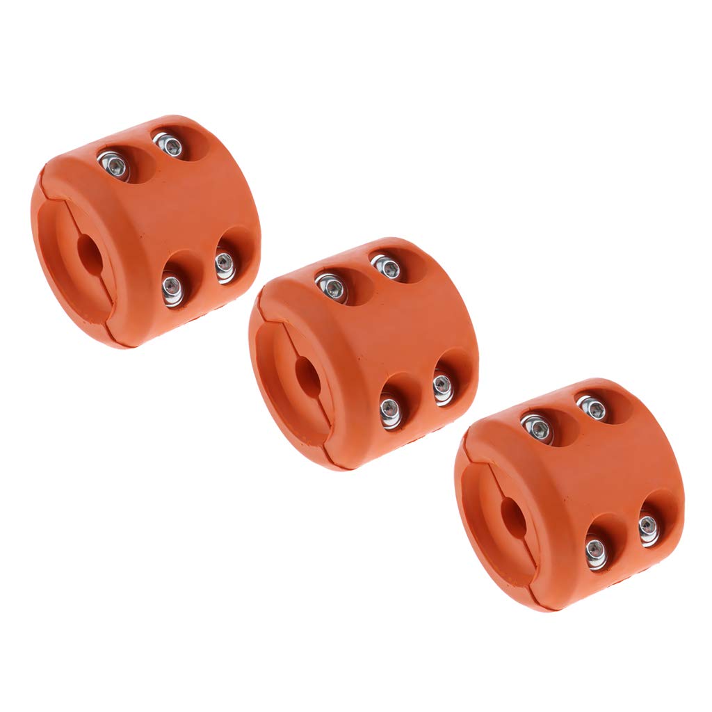 Perfeclan Orange Stopper Seilstopper Seilwinde-Stopper für Stahlseilen（3er Pack） von Perfeclan