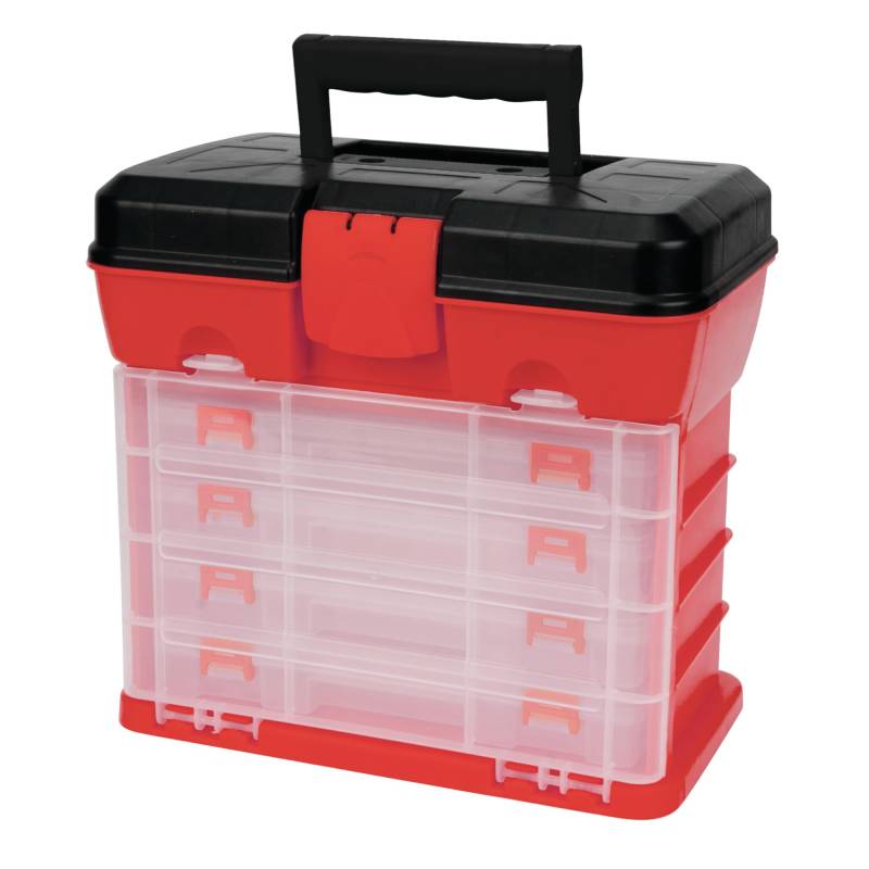 Performance Tool W54042 Werkzeugkoffer aus Kunststoff mit 4 Organizern von PERFORMANCE TOOL