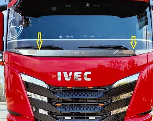 Peritus - Edelstahl Hochglanz unten Scheiben Leiste für Iveco S-Way von Peritus