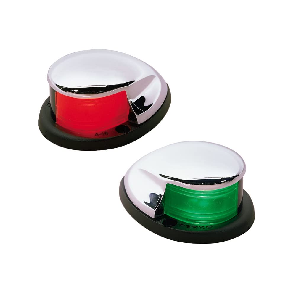 Perko 0228DP0CHR Chrome Horizontal Mount Marine Side Light - Pack of 2 Perko 0228DP0CHR Chrome Horizontal Mount Marine Side Light - Pack of 2 von Perko