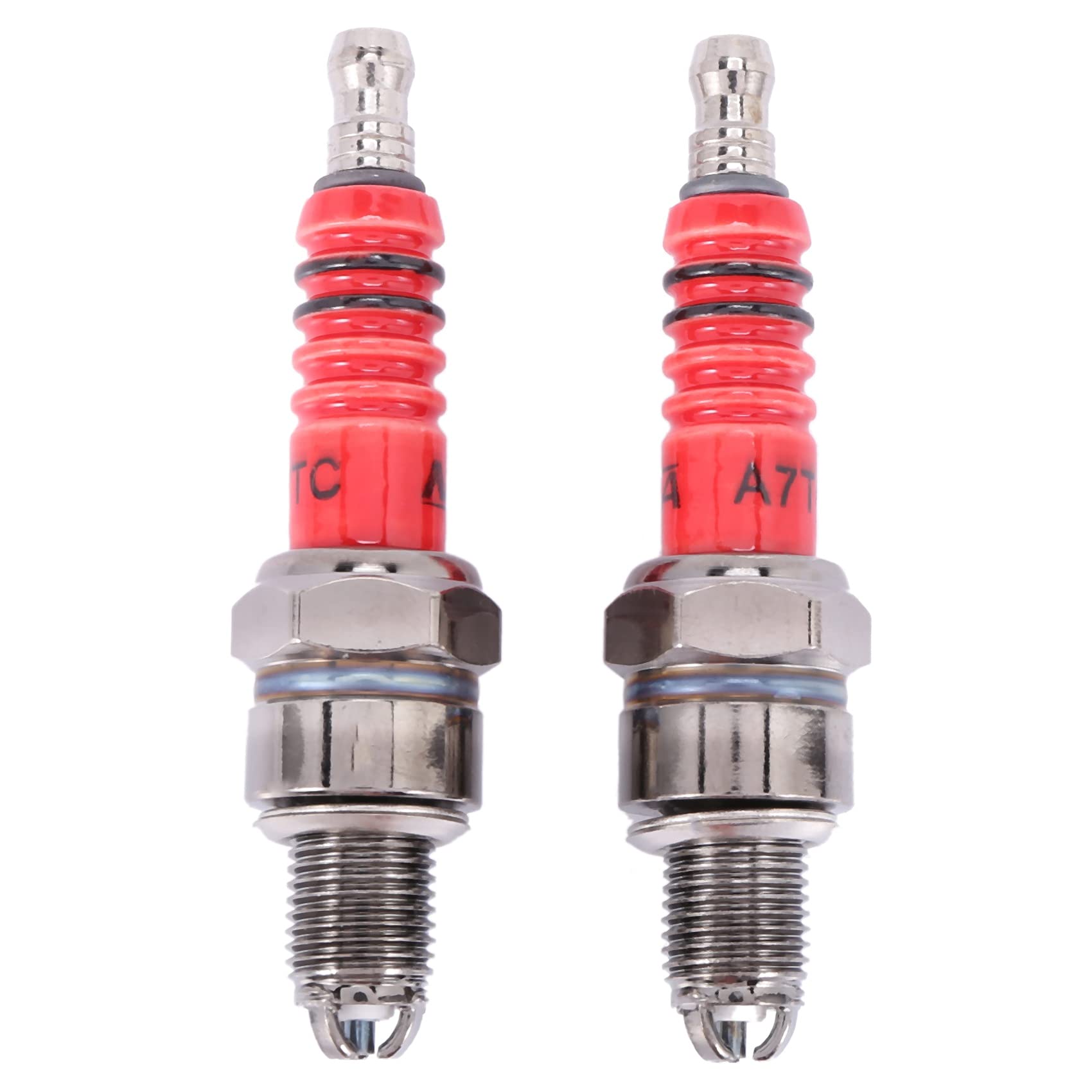 Persistence 2Er Pack Racing 3 Elektroden Zündkerze A7Tc Für 50Ccm 110Ccm 125Ccm 150Ccm ATV Roller Dirt Bike Go Kart Persistence 2Er Pack Racing 3 Elektroden Zündkerze A7Tc Für 50Ccm 110Ccm 125Ccm 150Ccm ATV Roller Dirt Bike Go Kart von Persistence