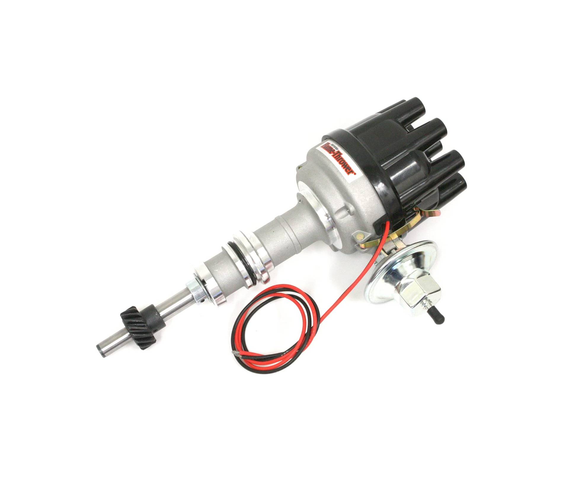PerTronix Cast D134600 Flammenwerfer Elektronischer Zündverteiler mit Zündetechnik, kompatibel mit Ford Small Block, Vacuum Advance Black Cap PerTronix Cast D134600 Flammenwerfer Elektronischer Zündverteiler mit Zündetechnik, kompatibel mit Ford Small Block, Vacuum Advance Black Cap von Pertronix