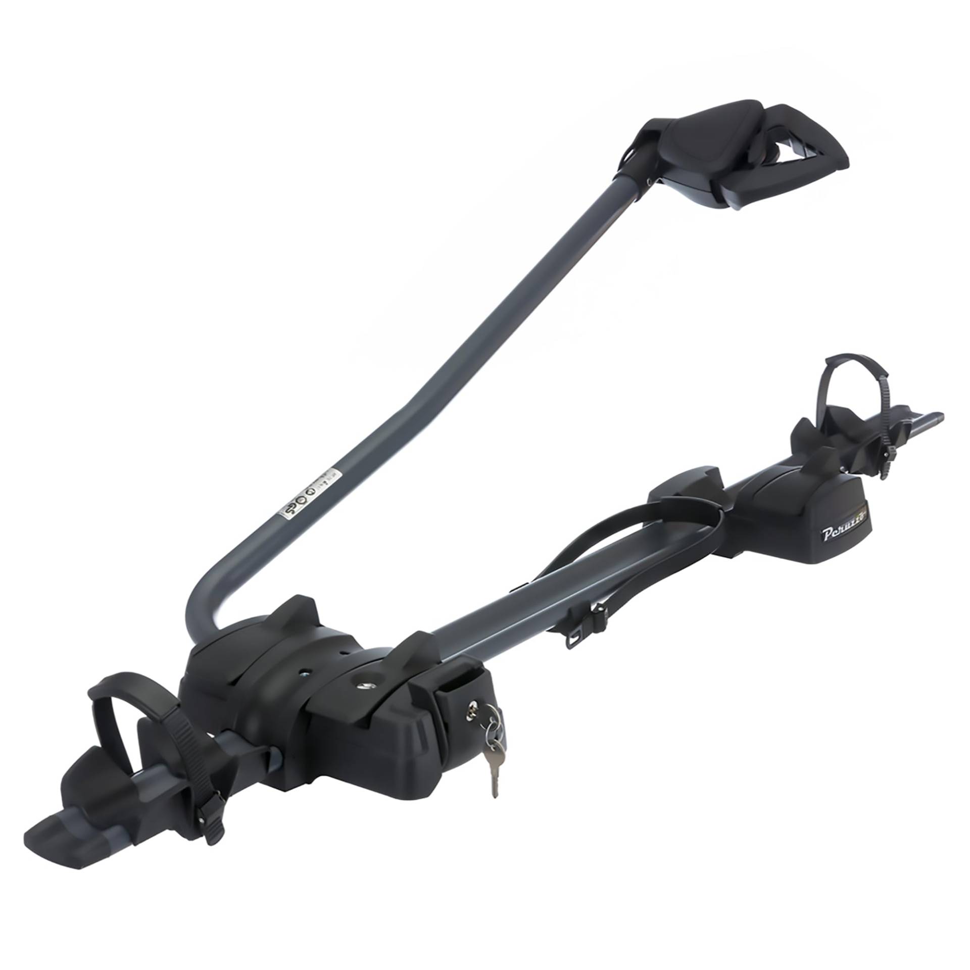 Peruzzo Pure Instinct 710 - Universeller Dachträger mit Schnellverschluss, ideal für den sicheren Transport Ihrer Fahrräder im Auto, Schwarz Peruzzo Pure Instinct 710 - Universeller Dachträger mit Schnellverschluss, ideal für den sicheren Transport Ihrer Fahrräder im Auto, Schwarz von Peruzzo