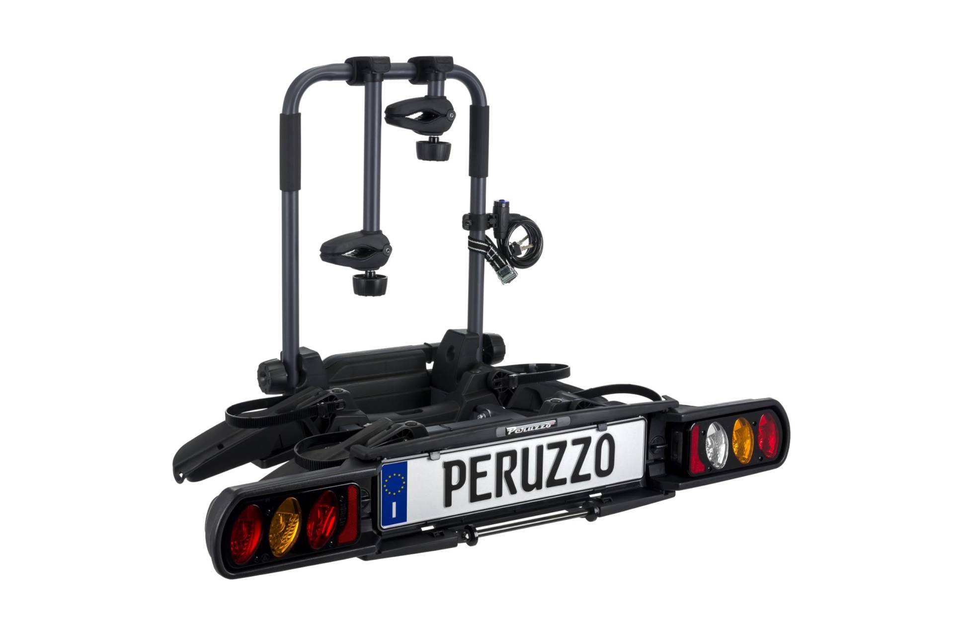 Peruzzo s.r.l. Unisex – Erwachsene Pure Instinct 2 708W Fahrradträger, anthrazitgrau, One Size von Peruzzo