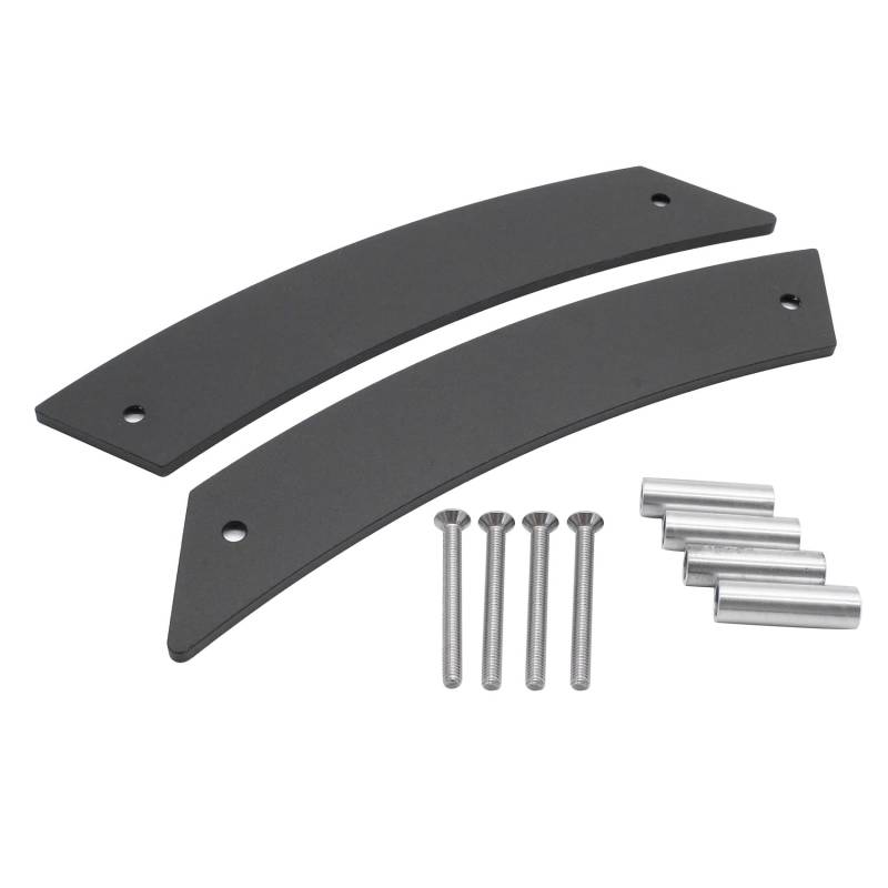 Pesfehhy 1 Paar Türverkleidungsgriffe aus Metall für 1998-2010, Zuggriffe, Türgriff, Ersatz, Schwarz von Pesfehhy