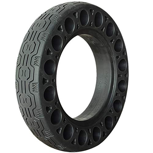 Pesfehhy 10 Voll Gummireifen für Max G30 Elektroroller Honeycomb Damping Reifen Schwarz von Pesfehhy