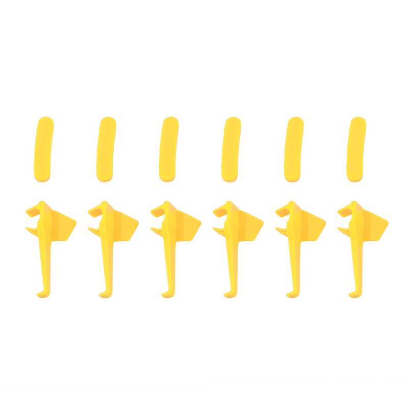 Pesfehhy 12 x Reifenwechsel, Nylon, Mount Demount Head Duck Head Insert Rim Protector von Pesfehhy