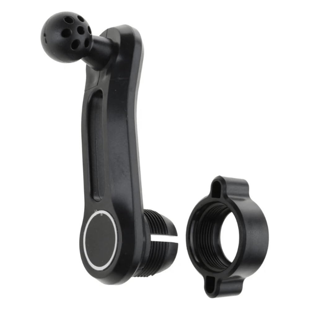 Pesfehhy 17 mm Runder Gelenk-Verlängerungsarm, Buchse auf Stecker, Drehbarer Stab für Auto-Lüftungsauslass, Telefonständer, Schwarz Pesfehhy 17 mm Runder Gelenk-Verlängerungsarm, Buchse auf Stecker, Drehbarer Stab für Auto-Lüftungsauslass, Telefonständer, Schwarz von Pesfehhy