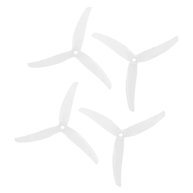 Pesfehhy 2 Paar Propeller von 5 Zoll, 4,9 x 3,3 x 3 cm, 3 Flügel, CCW+CW für RC FPV DIY B von Pesfehhy