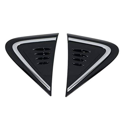 Pesfehhy 2 StüCke Auto Seite Wing Luft Strom KotflüGel Grill Ansaug LüFtungs Blende für C- 2016-2018 von Pesfehhy