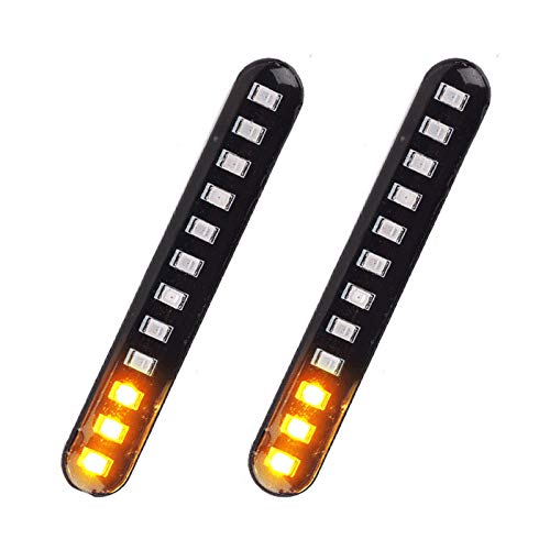 Pesfehhy 2 Stück Auto Motorrad Wasser Wasser Bremslicht 12 LED Blinker Band 3528 SMD Nummernschild Licht Blinklicht Stopp Blinken Blinken Pesfehhy 2 Stück Auto Motorrad Wasser Wasser Bremslicht 12 LED Blinker Band 3528 SMD Nummernschild Licht Blinklicht Stopp Blinken Blinken von Pesfehhy