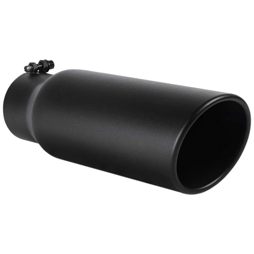 Pesfehhy 3 Schwarze Auspuffspitze, 3 Innendurchmesser Auspuffendrohrspitze für, 3 X 4 X 12 Schraube/Klemme Pesfehhy 3 Schwarze Auspuffspitze, 3 Innendurchmesser Auspuffendrohrspitze für, 3 X 4 X 12 Schraube/Klemme von Pesfehhy
