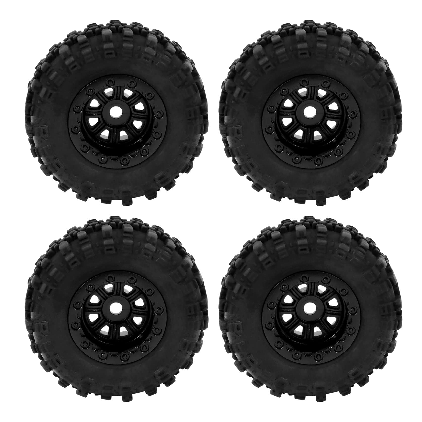 Pesfehhy 4 StüCk 47X18Mm Felgen Reifen Reifen Satz für Axial SCX24 90081 AXI00001 1/24 RC Crawler Auto Upgrade Teile ZubehöR Pesfehhy 4 StüCk 47X18Mm Felgen Reifen Reifen Satz für Axial SCX24 90081 AXI00001 1/24 RC Crawler Auto Upgrade Teile ZubehöR von Pesfehhy