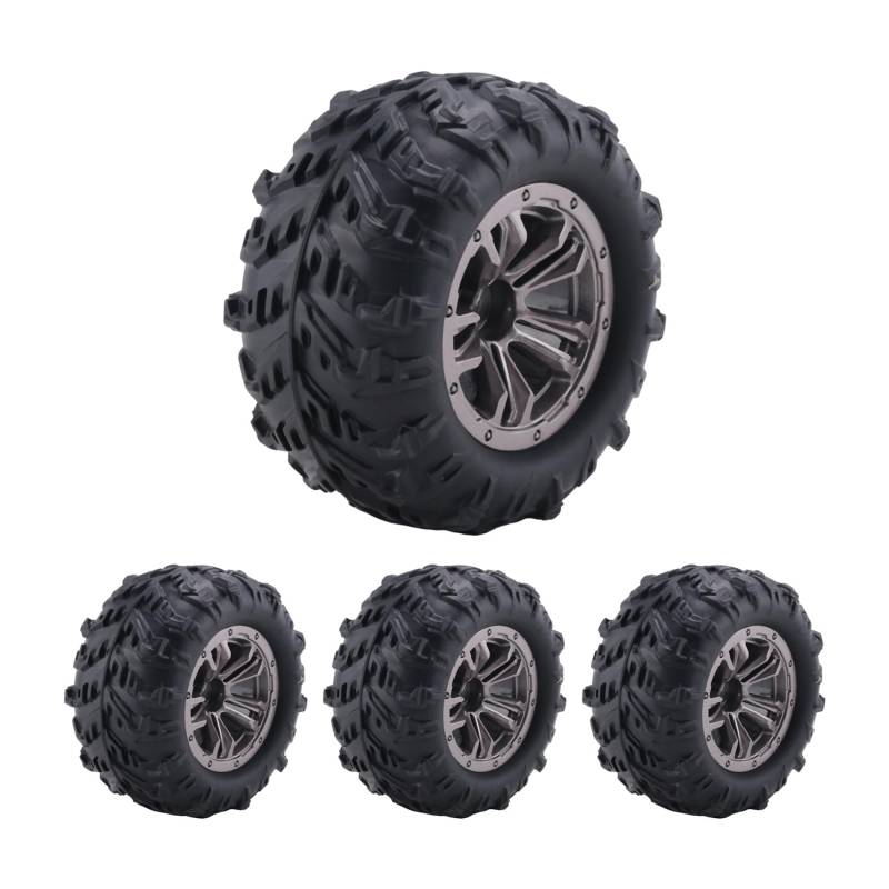 Pesfehhy 4 StüCke 80 Mm Radreifen für Xinlehong Q901 Q902 Q903 9130 9136 9137 9138 1/16 RC Car Upgrade Teile,1 von Pesfehhy