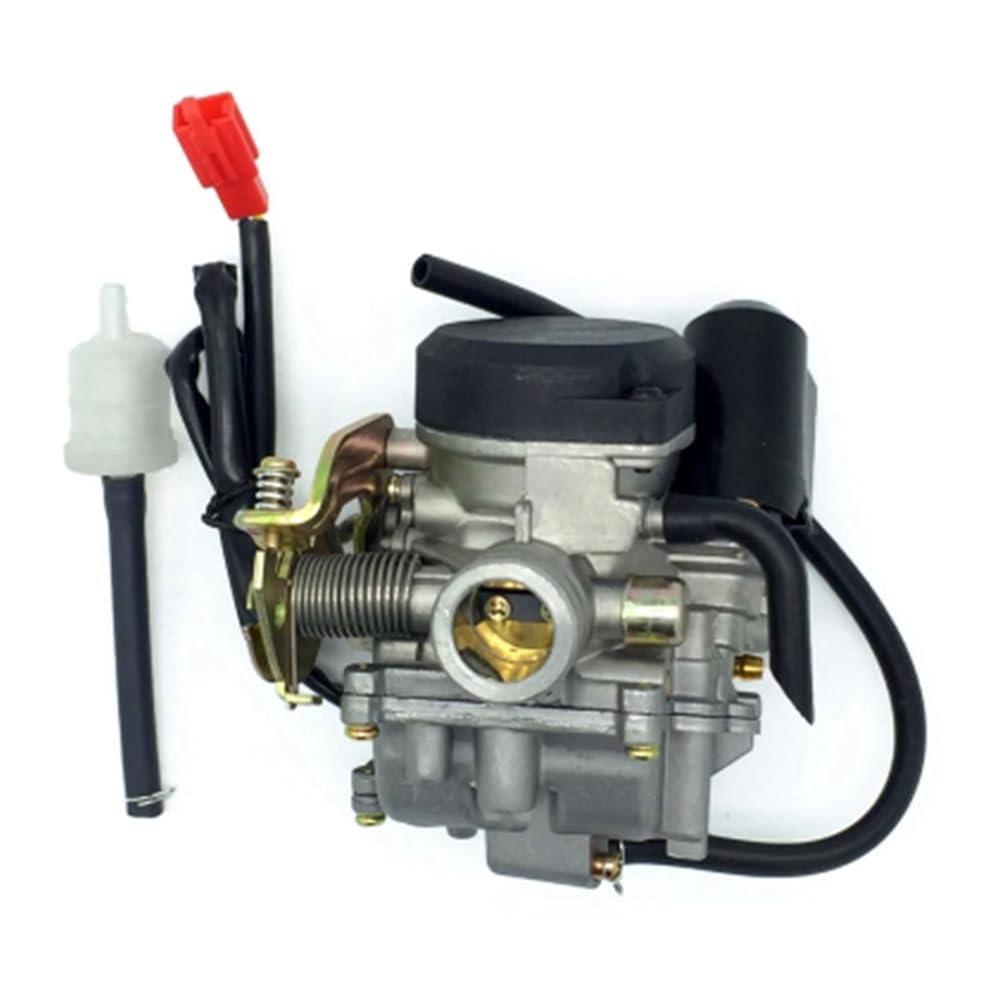Pesfehhy 49Cc Roller Vergaser GY6 Viertakt mit Jet Upgrades Vergaser für GY6 49Cc 50Cc 4-Takt Motorrad Pesfehhy 49Cc Roller Vergaser GY6 Viertakt mit Jet Upgrades Vergaser für GY6 49Cc 50Cc 4-Takt Motorrad von Pesfehhy