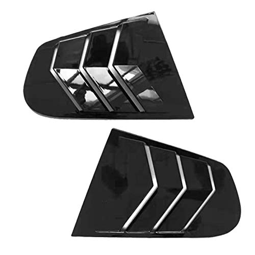 Pesfehhy Auto Seiten Luft Schlitz Schaufel Abdeckung EntlüFtung Carbon Stil Spoiler Dekorativ für 2009-2018 von Pesfehhy