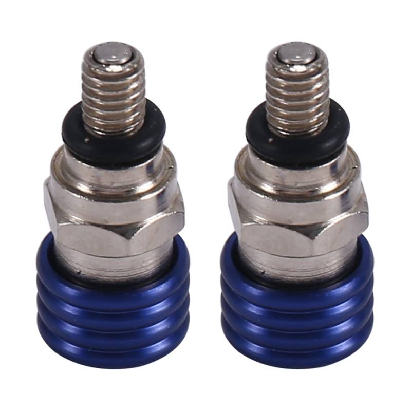 Pesfehhy Entlüftungsventil für Motocross-Gabel, M5 x 0,8 cm, für YZ85 YZ125 YZ250 YZ450F 250RX blau von Pesfehhy