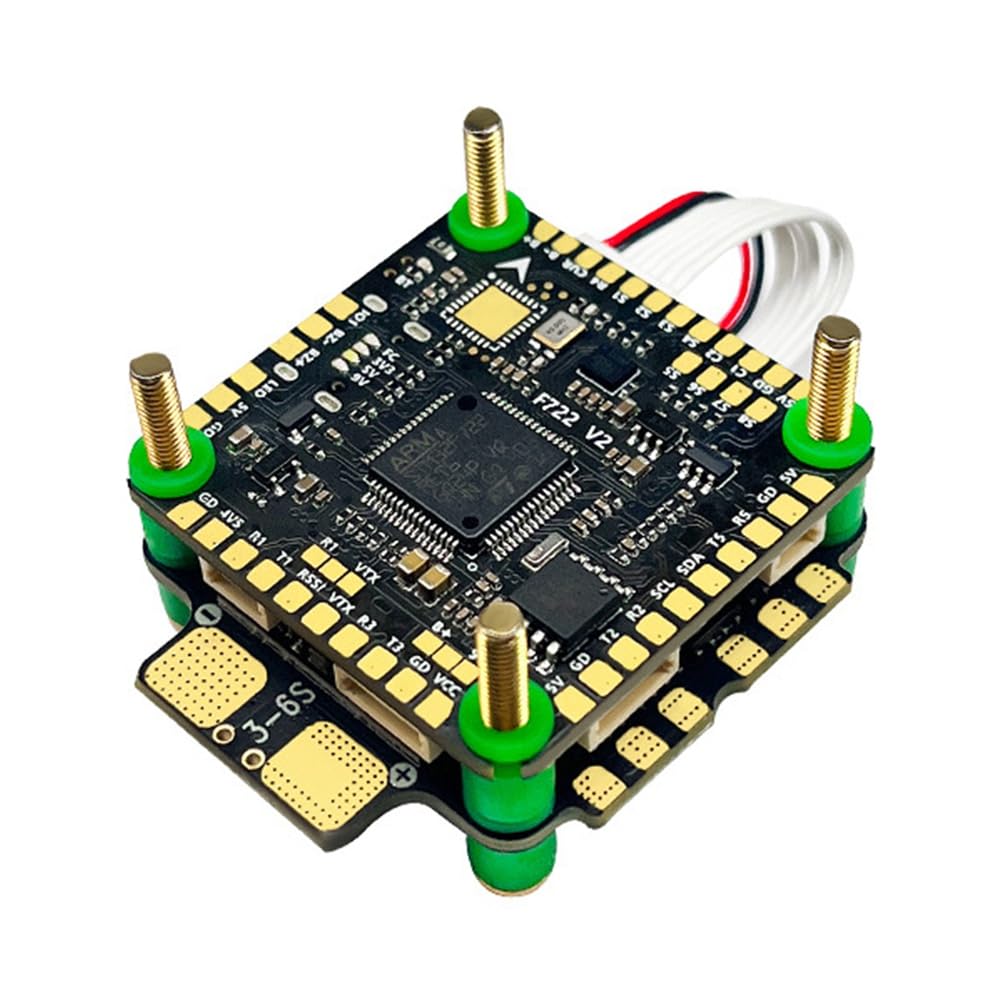 Pesfehhy F760 V2 FC&ESC FPV Stack F722 V2 Flugsteuerung 60A AM32 ESC für FPV Freestyle Drohne Pesfehhy F760 V2 FC&ESC FPV Stack F722 V2 Flugsteuerung 60A AM32 ESC für FPV Freestyle Drohne von Pesfehhy