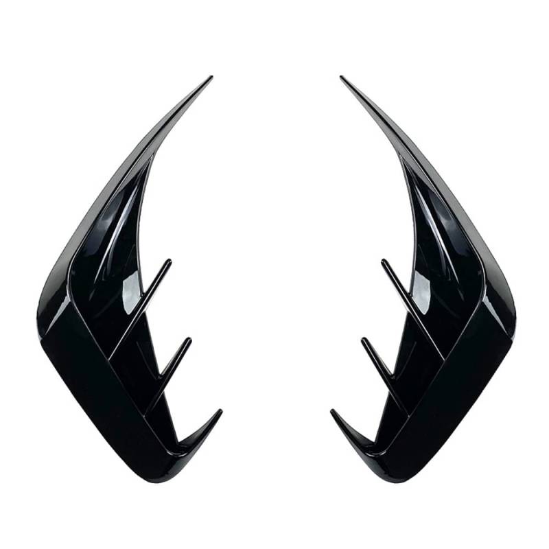 Pesfehhy G20 Heck SchüRze Lippe Spoiler Seite Luft EntlüFtung Auslass Abdeckung Trim für 3 Series G20 320I 325I 330I Helles Schwarz von Pesfehhy