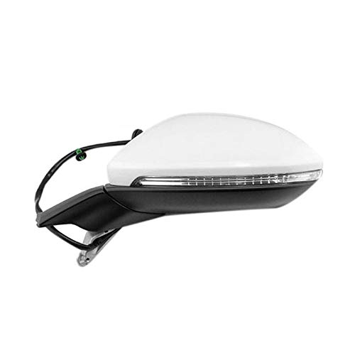 Pesfehhy Heizungsspiegel für Rückspiegel, zusammenklappbar, elektrisch, mit Licht, für Golf 7 MK7 2014-2016 5GG 857507, links Pesfehhy Heizungsspiegel für Rückspiegel, zusammenklappbar, elektrisch, mit Licht, für Golf 7 MK7 2014-2016 5GG 857507, links von Pesfehhy