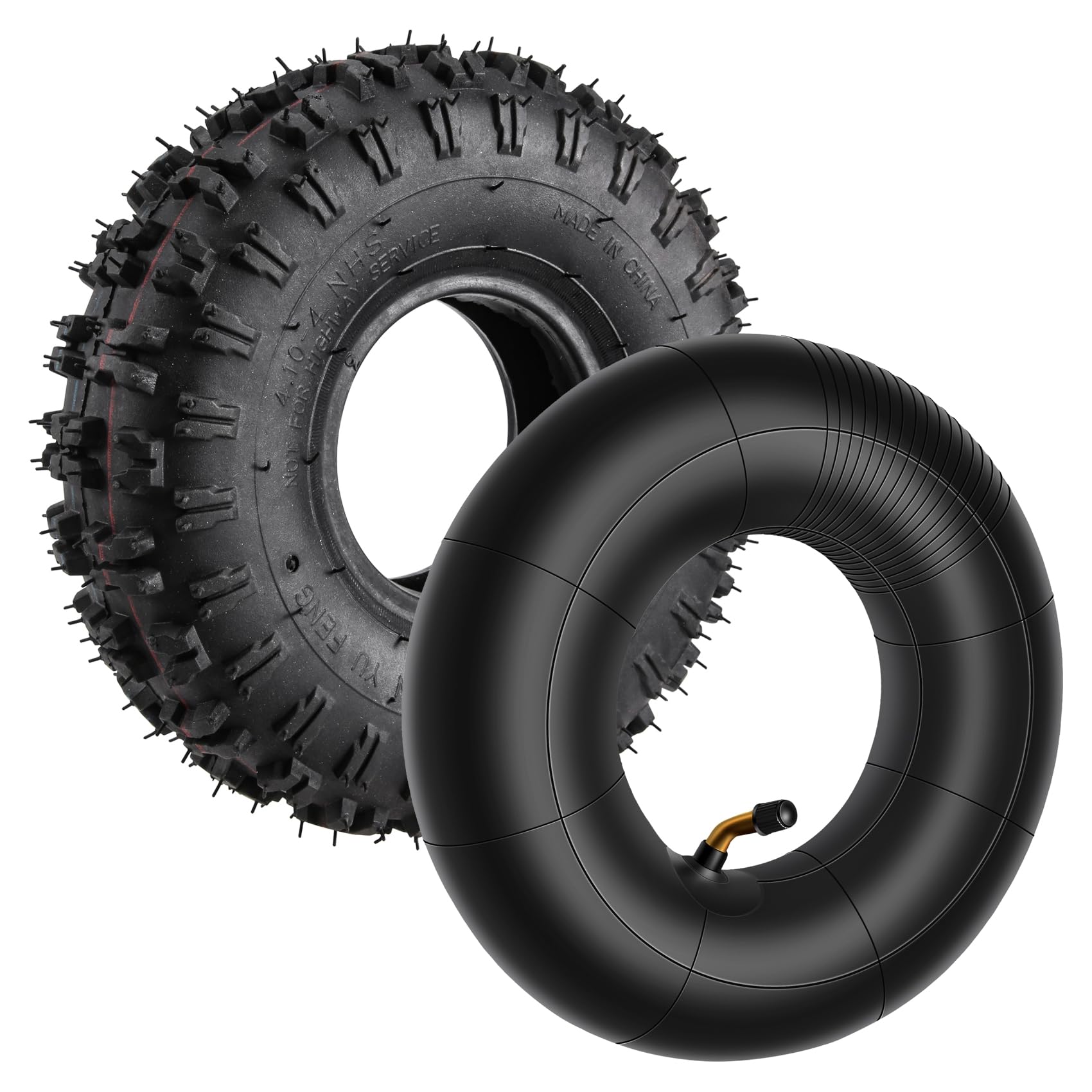 Pesfehhy Innenrohr 4.10/3.50-4, Außenrohr 4.10-4 für Garten-Rototiller-Schneefräsen, Rasenmäher, Handkarren, Schubkarren, Go-Cart-Kids Pesfehhy Innenrohr 4.10/3.50-4, Außenrohr 4.10-4 für Garten-Rototiller-Schneefräsen, Rasenmäher, Handkarren, Schubkarren, Go-Cart-Kids von Pesfehhy