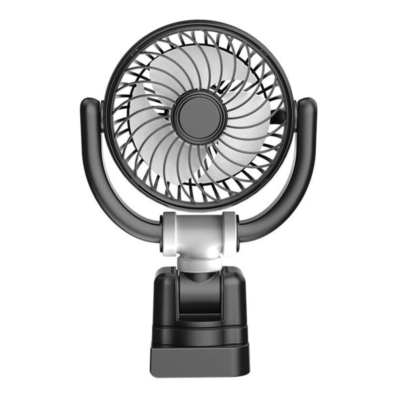 Pesfehhy Kühlventilator für Auto, Armaturenbrett, geringer Geräuschpegel, LKW, SUV, starker Wind, 360 °, drehbar für Fahrzeuge von Pesfehhy