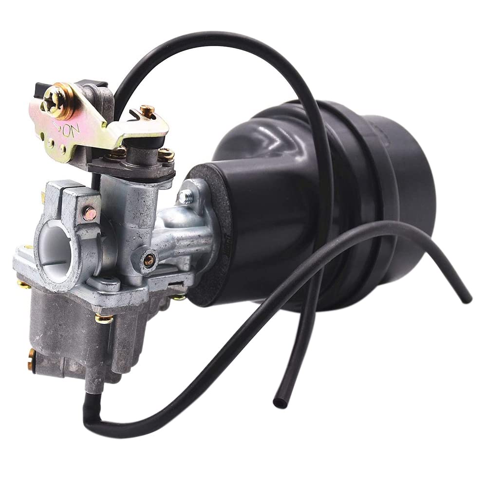 Pesfehhy Motorrad Vergaser Kit Vergaser mit Luft FiltergehäUse für LT50 50 JR50 -A50 Quadrunner 1984-1987 Pesfehhy Motorrad Vergaser Kit Vergaser mit Luft FiltergehäUse für LT50 50 JR50 -A50 Quadrunner 1984-1987 von Pesfehhy