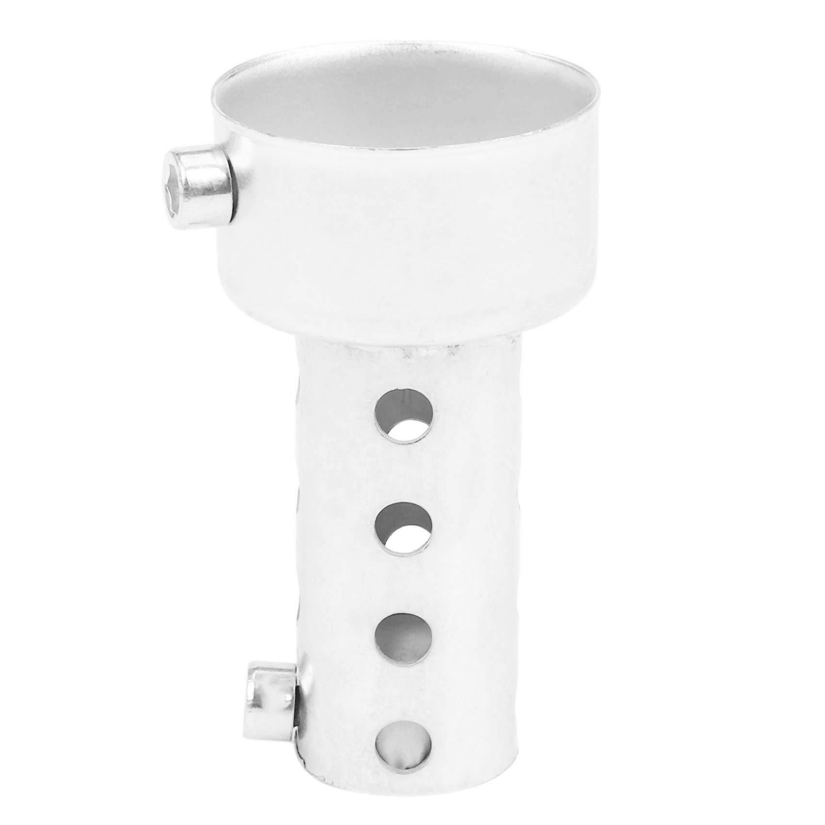 Pesfehhy Silberner Auspufftopf für Motorrad, Schalldämpfer, DB 42 mm x 80 mm Pesfehhy Silberner Auspufftopf für Motorrad, Schalldämpfer, DB 42 mm x 80 mm von Pesfehhy