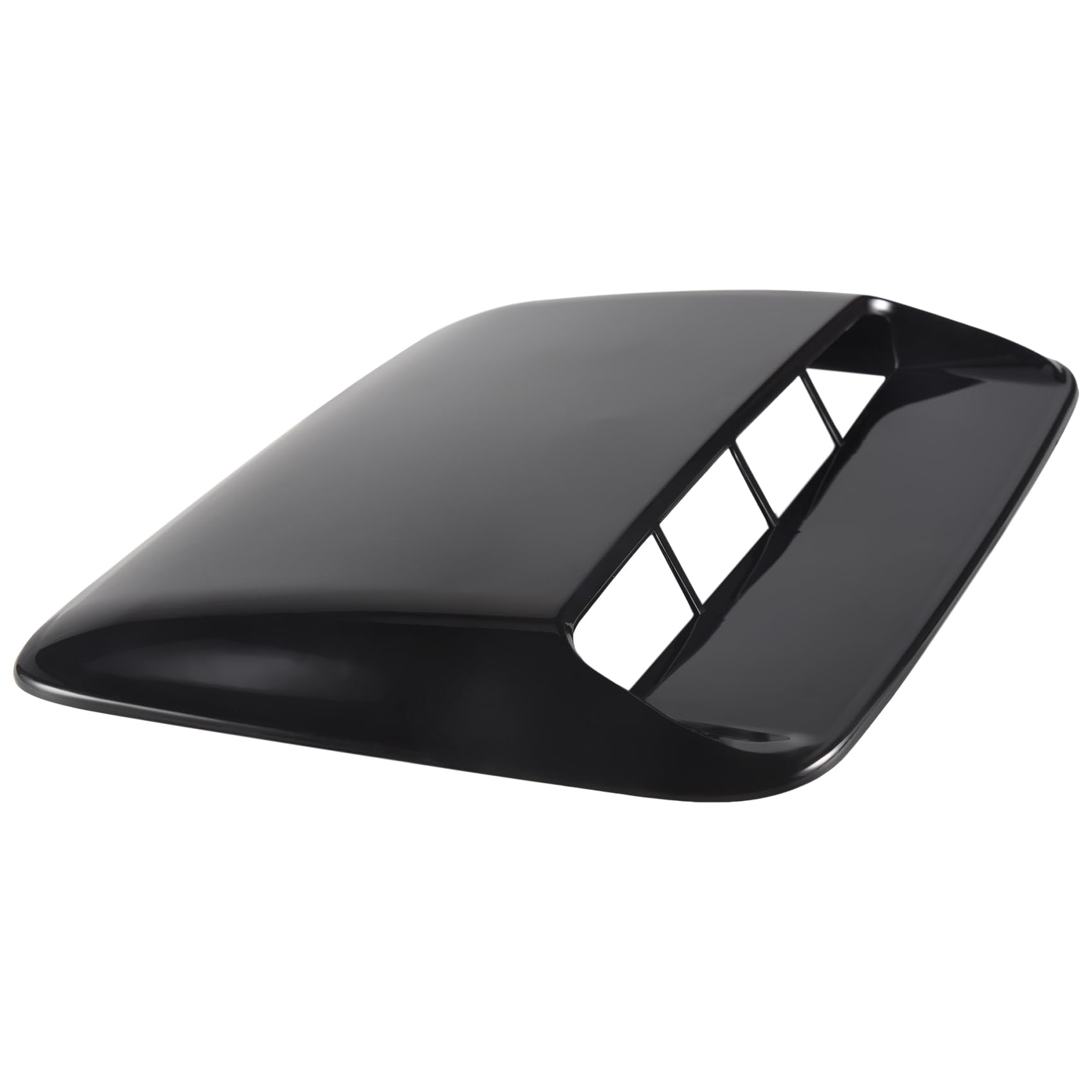 Pesfehhy Universal-Luftauslassabdeckung für Motorhaube, schwarz, glänzend, für Entlüftungsabdeckung von Motorhauben von Pesfehhy