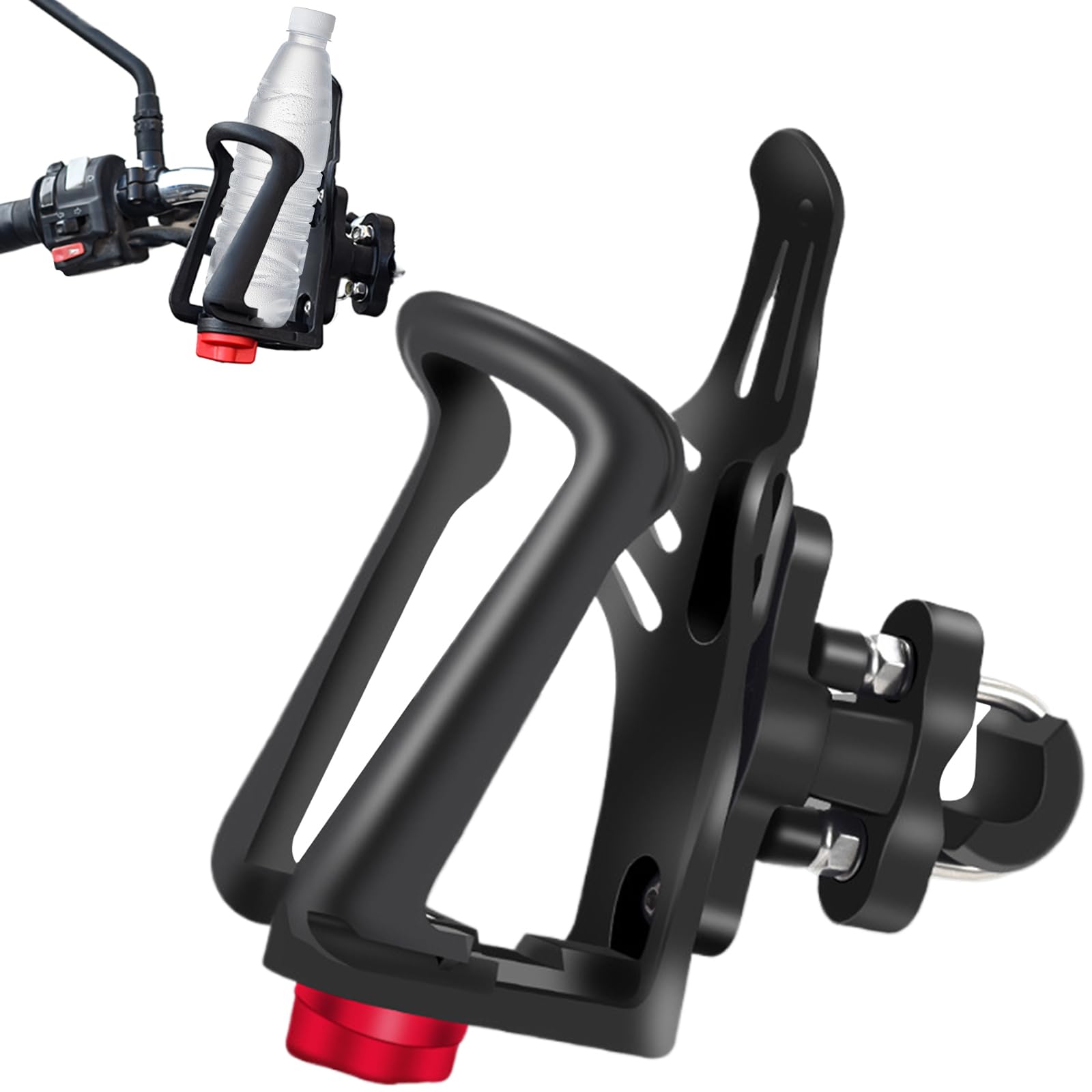 Fahrradwasserflaschenhalter Universal 360 ° Rotatable Sturdy Bike Cup Halter modifizierter Ersatzverstellbares Wasserflasche für Motorradroller, verbessert, Käfige Fahrradwasserflaschenhalter Universal 360 ° Rotatable Sturdy Bike Cup Halter modifizierter Ersatzverstellbares Wasserflasche für Motorradroller, verbessert, Käfige von Pesoncarl