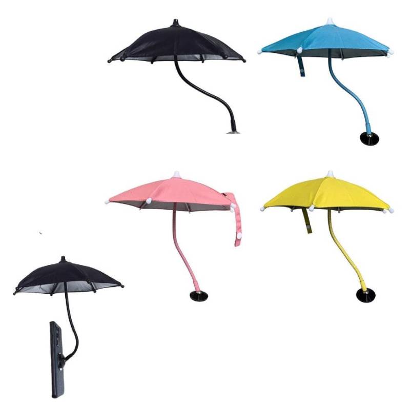 Magnetischer Handy-Sonnenschutz, Handyschirm für die Sonne mit flexiblem Winkel-Design, tragbarer, blendfreier Sonnenschutz, reduziert Überhitzung des Telefons und Bildschirmreflexion, für den Innen- von Pessrrtewg
