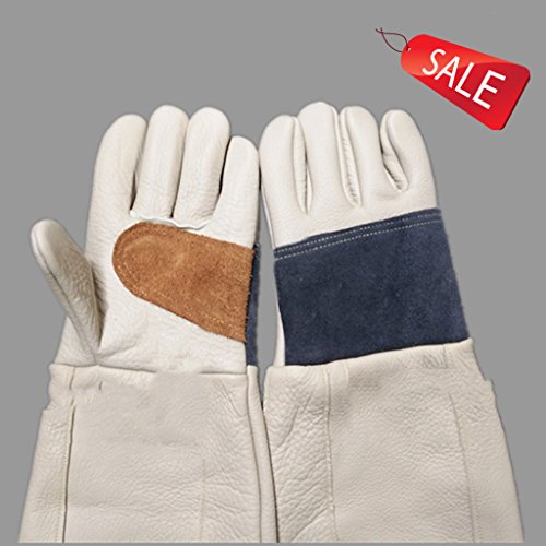 Handschuhe Verdickung Handschuhe Double Grooming Trim Tierpflege Kratzer beißen Frost Frost Arbeitshandschuhe Männer & Frauen erhältlich 1 Farbe 1 Paar von Pet gloves