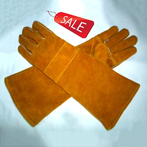 Handschuhe Verdickung Handschuhe Double Grooming Trim Tierpflege Kratzer beißen Frost Frost Arbeitshandschuhe Männer & Frauen erhältlich 1 Farbe 1 Paar von Pet gloves