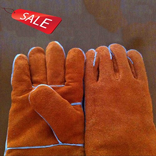 Handschuhe Verdickung Handschuhe Double Grooming Trim Tierpflege Kratzer beißen Frost Frost Arbeitshandschuhe Männer & Frauen erhältlich 1 Farbe 1 Paar von Pet gloves