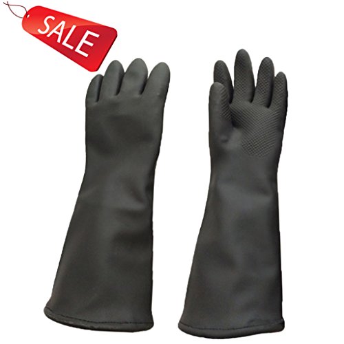 Handschuhe Verdickung Handschuhe Double Grooming Trim Tierpflege Kratzer beißen Frost Frost Arbeitshandschuhe Männer & Frauen erhältlich 1 Farbe 1 Paar von Pet gloves