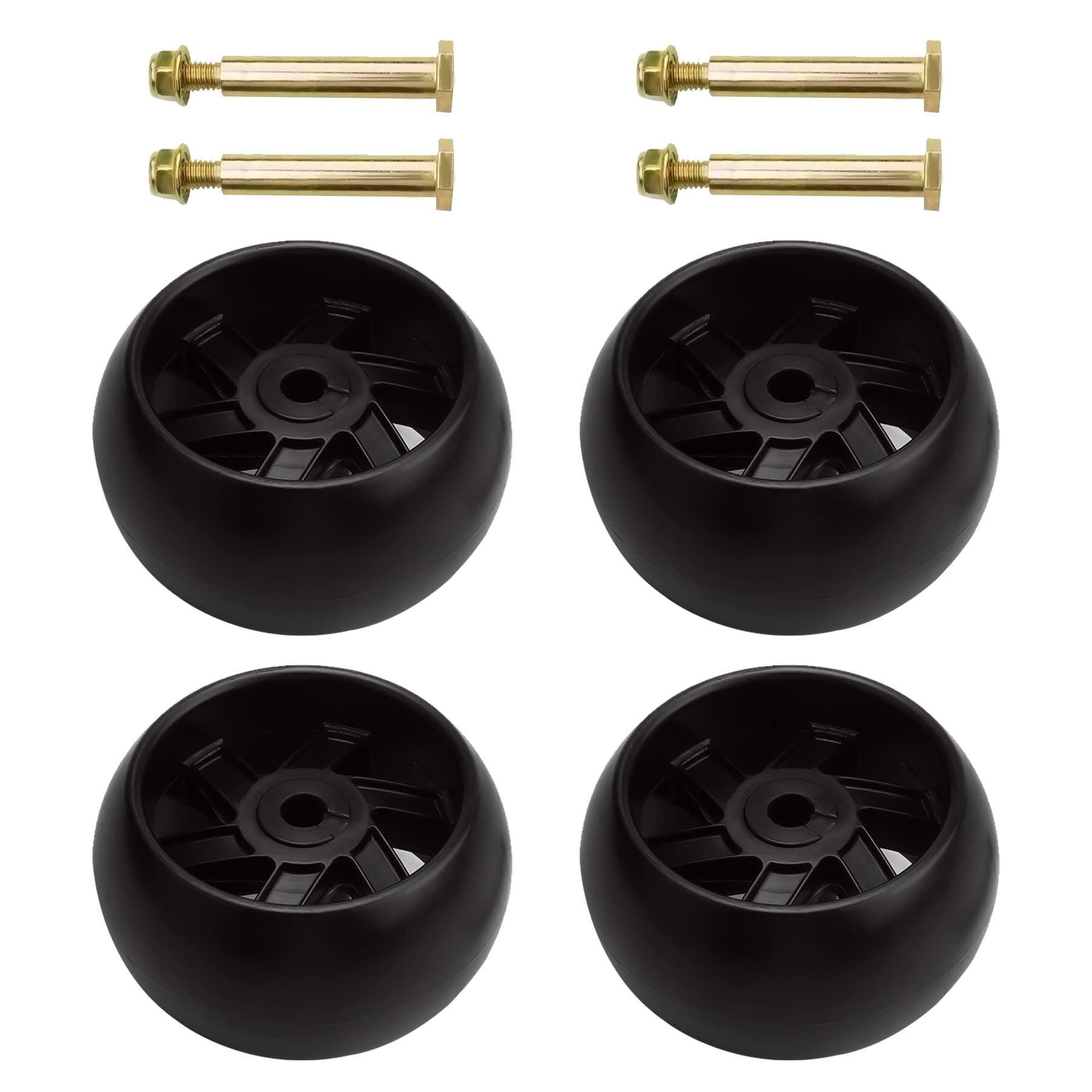 Deck Wheels for Craftsman 133957 Cub Cadet 753-04856A, for AYP MTD 174873 532133957 734-3058 Deck Wheel 4 Pack Deck Wheels for Craftsman 133957 Cub Cadet 753-04856A, for AYP MTD 174873 532133957 734-3058 Deck Wheel 4 Pack von PetMigo