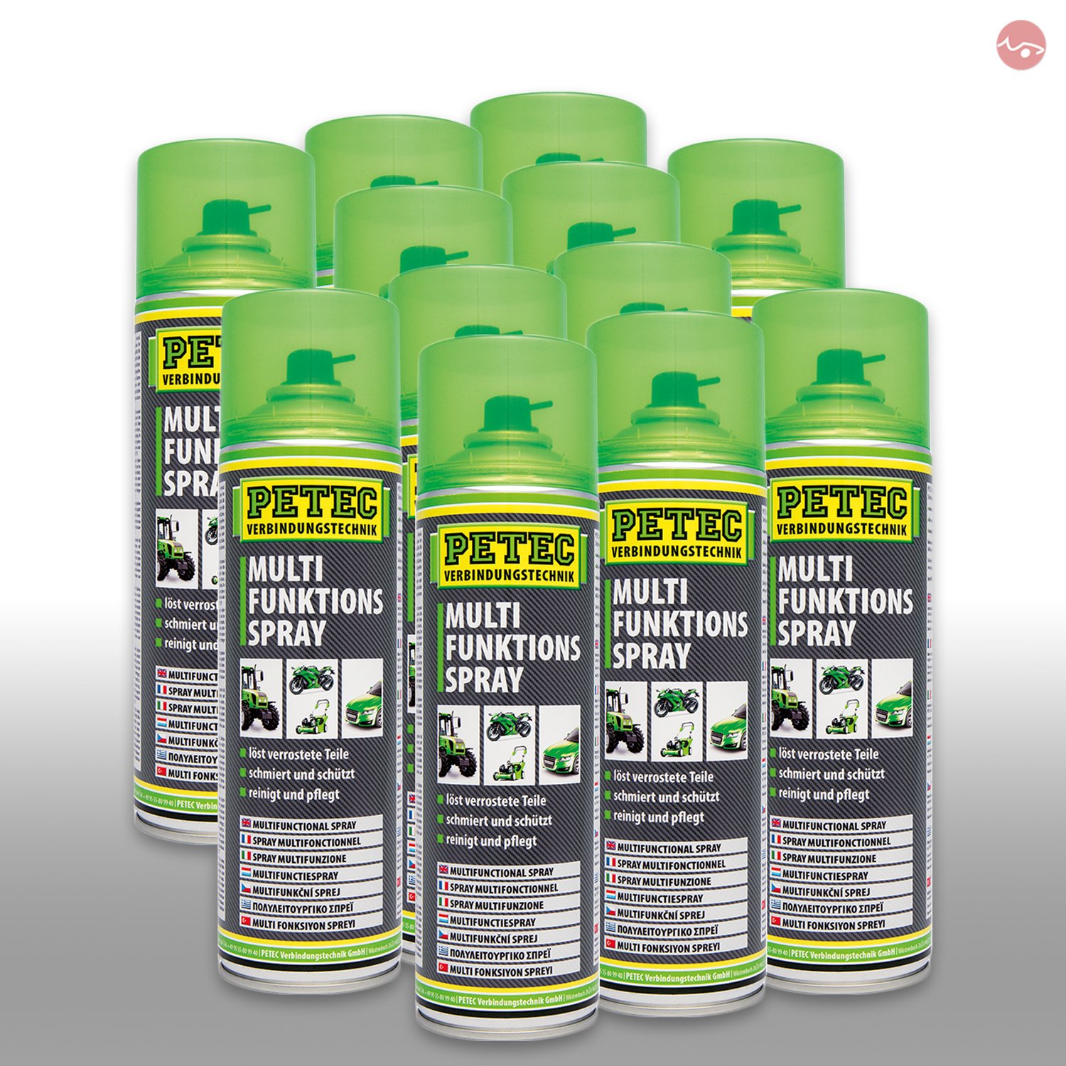Petec_bundle 12x PETEC MULTIFUNKTIONS Spray Multi-Funktions-Spray Kontakt Löser 500 ML 71250 Petec_bundle 12x PETEC MULTIFUNKTIONS Spray Multi-Funktions-Spray Kontakt Löser 500 ML 71250 von Petec_bundle