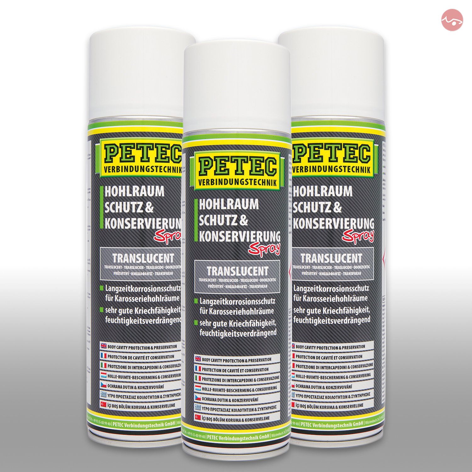 3x 500ml PETEC 73550 Hohlraumschutz & Konservierungspray Spray + 60cm Sonde 3x 500ml PETEC 73550 Hohlraumschutz & Konservierungspray Spray + 60cm Sonde von Petec_bundle