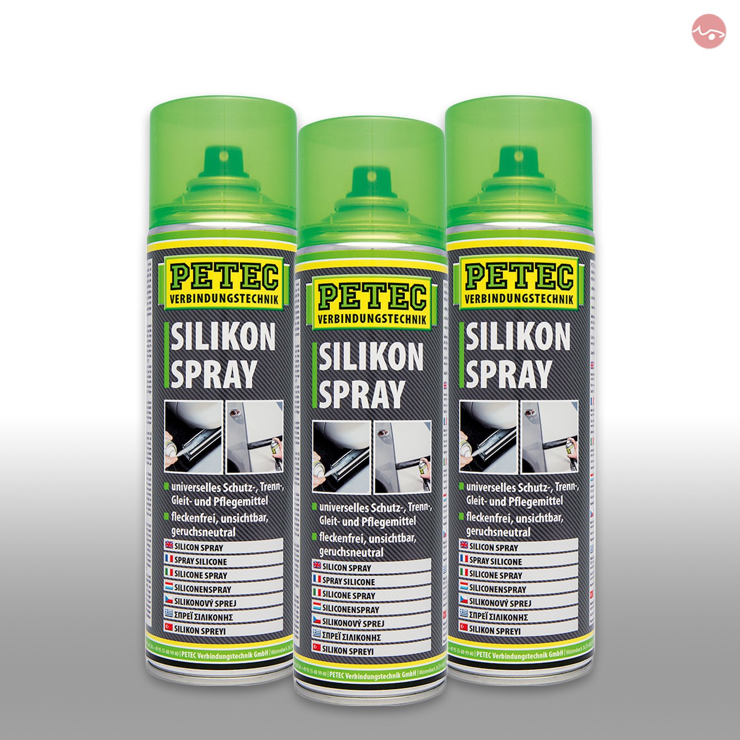 Petec_bundle 3X PETEC SILKIONSPRAY Silicon Spray Trennmittel Kunststoffpflege 500 ML 70850 Petec_bundle 3X PETEC SILKIONSPRAY Silicon Spray Trennmittel Kunststoffpflege 500 ML 70850 von PETEC