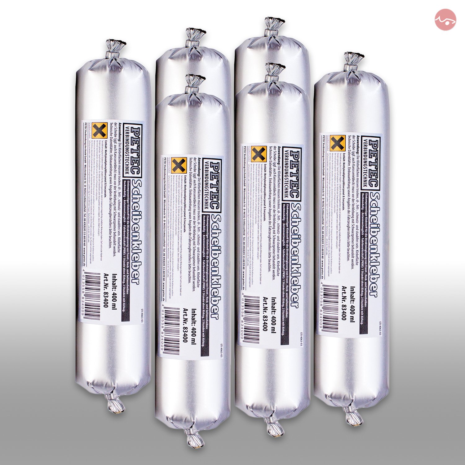 Petec_bundle 6X PETEC SCHEIBENKLEBER SCHLAUCHBEUTEL 400 ML 83400 Petec_bundle 6X PETEC SCHEIBENKLEBER SCHLAUCHBEUTEL 400 ML 83400 von Petec_bundle