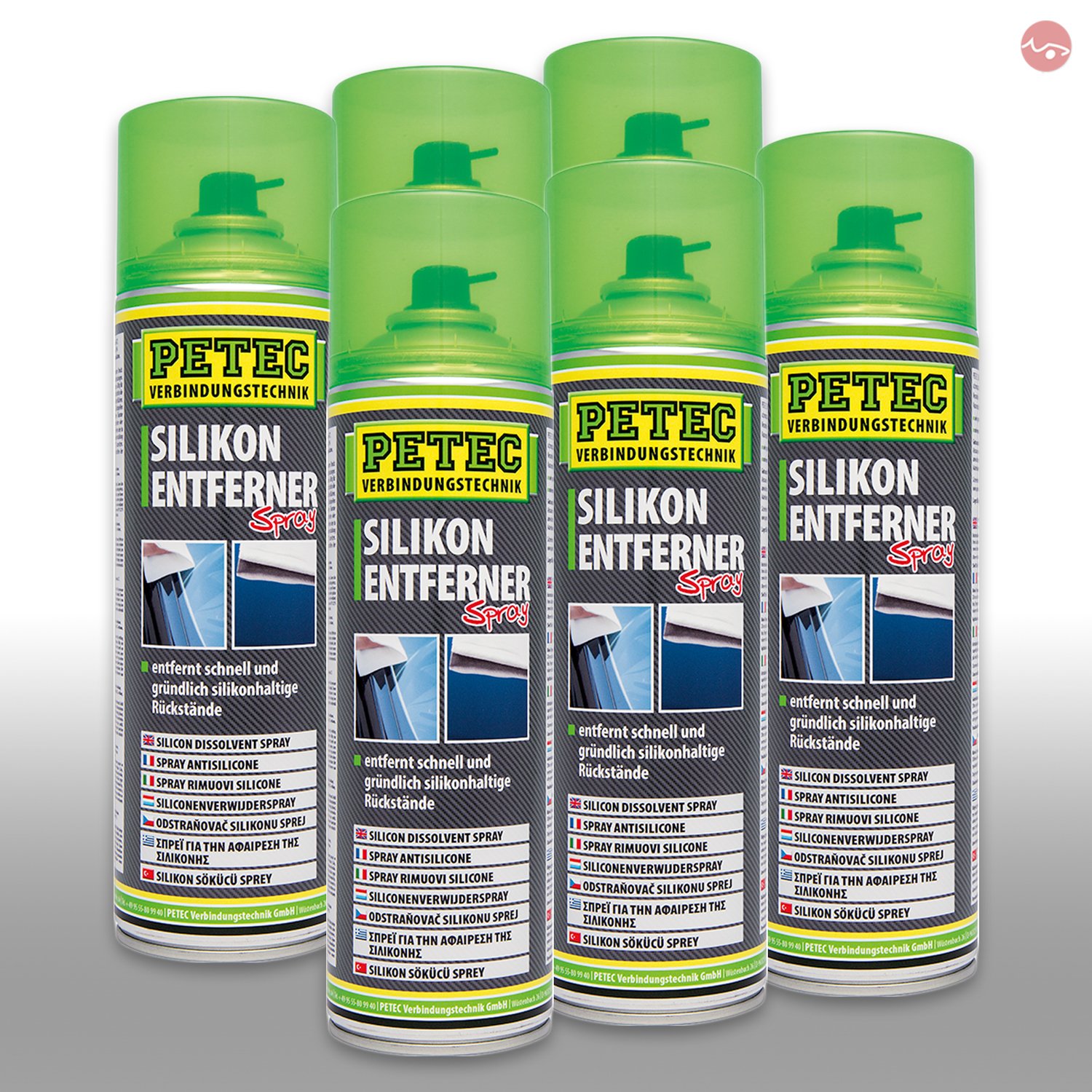 Petec_bundle 6X PETEC SILIKONENTFERNER Spray Entfetter Silicon Dose Reiniger 500 ML 70950 Petec_bundle 6X PETEC SILIKONENTFERNER Spray Entfetter Silicon Dose Reiniger 500 ML 70950 von Petec_bundle