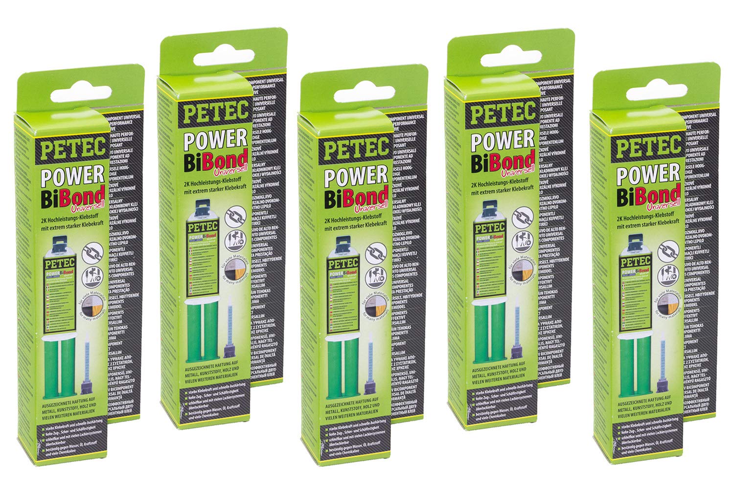 120 ml Petec Power BiBond 2 Komponenten Hochleistungsklebstoff innen aussen von PETEC