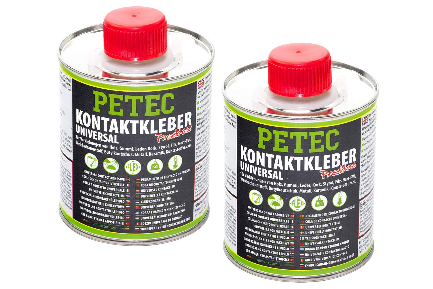 2x 350 ml Petec Kontaktkleber Universal Pinseldose 93935 Kontakt Klebstoff 2x 350 ml Petec Kontaktkleber Universal Pinseldose 93935 Kontakt Klebstoff von PETEC