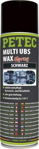 6x 500ml PETEC 73460 MULTI UBS-WAX Spray Unterbodenschutz Korrosionsschutz von PETEC