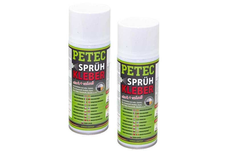 800 ml Petec Sprühkleber Kleber Sprühklebstoff Karosseriesprühkleber Spray Dose von PETEC