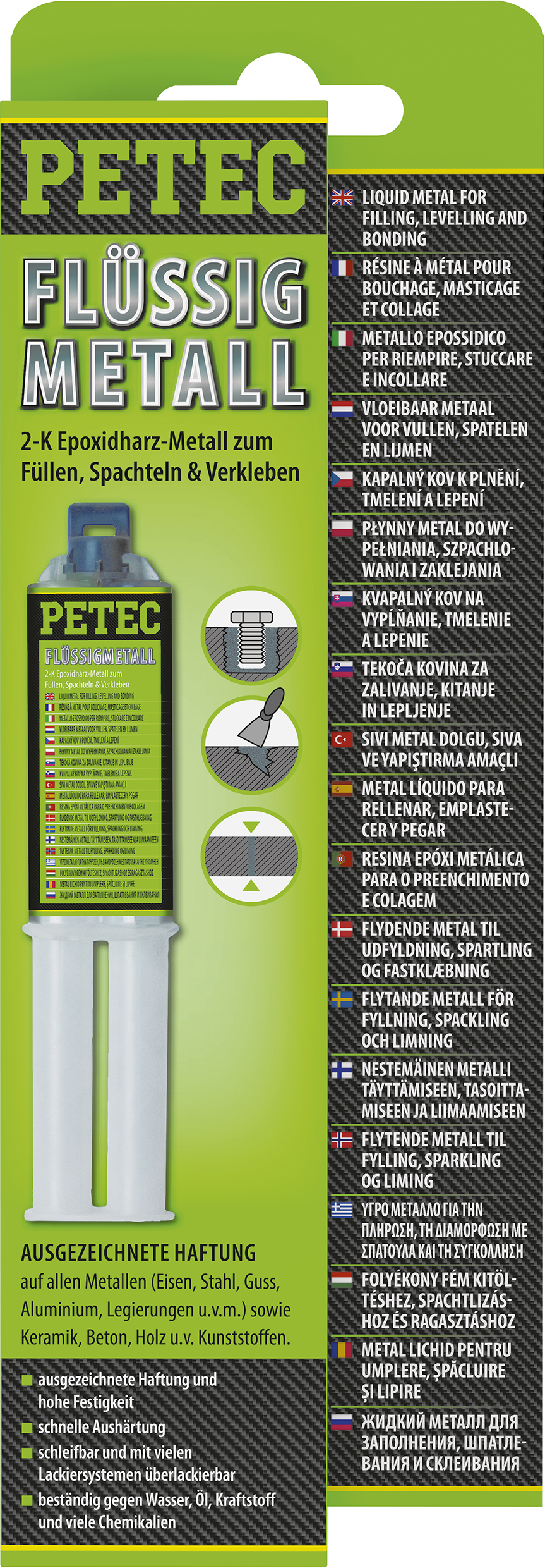 Flüssigmetall, 25 ml, Petec von Petec